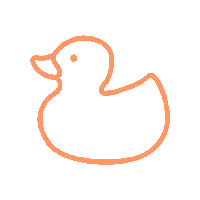 Ducky Sticker by Canard Inc