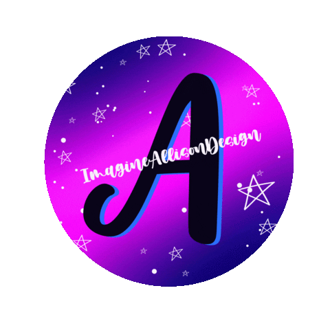 imagineallison design imagineallison Sticker