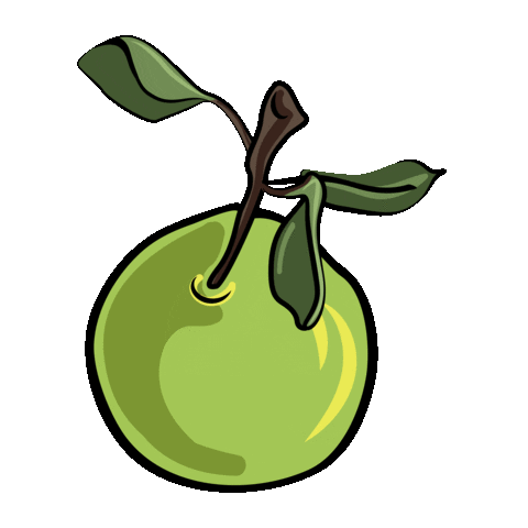 Green Apple Sticker by nirmarx