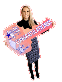 Real Estate Congratulations Sticker by Leslie Wells Realty