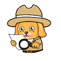 Inspect Puppy Love Sticker by JPedicini