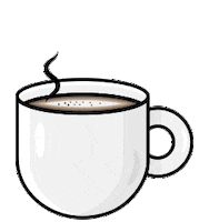 by_dexport coffee marketing cappuccino bunnik Sticker