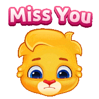 Missing Miss You Sticker by Lucas and Friends by RV AppStudios