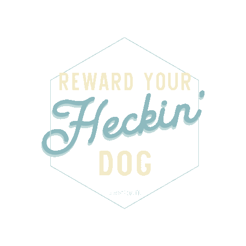 woofcultr reward dog training heck dog trainer Sticker