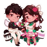 Couple Love Sticker