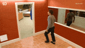 Fall Kick GIF by Big Brother Australia