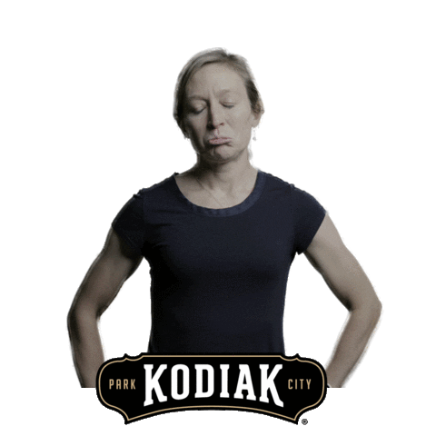 Sad Mountain Bike Sticker by Kodiak Cakes