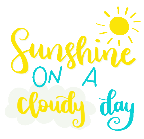 Sunny Day Sun Sticker