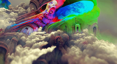 surrealismtoday giphyupload digital art ai art ai generated art GIF