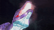 T-Rex Lights GIF by Oakland Zoo