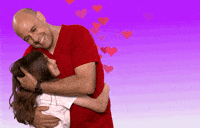 Fathers Day Hug GIF by GIPHY Studios 2021