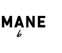 MANEHOUSEOFHAIR fashion new post style blonde Sticker