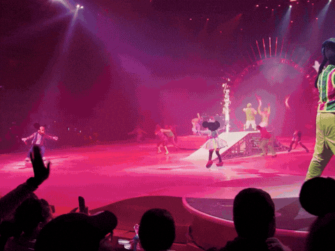 Jumping Lets Dance GIF by Disney On Ice
