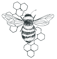 Beecreativeco rein graphics reingraphics bee creative bee creative company Sticker