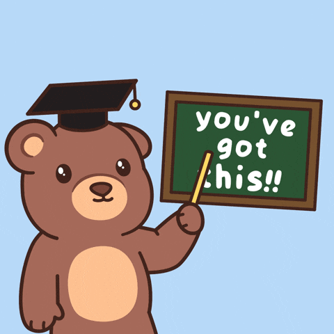 Teddy Bear Good Luck GIF by BEARISH