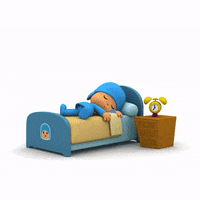 Pocoyo_Official morning tired sleep sleepy GIF