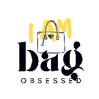 Bagobsessed Sticker by hetstijllokaal