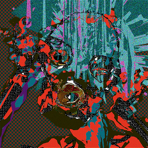 Brain Damage Glitch GIF by davidvnun