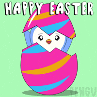 Easter Eggs Penguin GIF by Pudgy Penguins