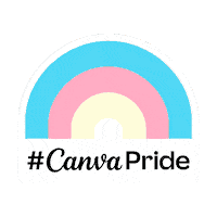 Rainbow Pride Sticker by Canva