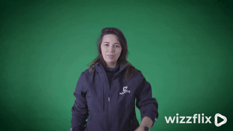 Wizzflix_ giphyupload green good job working GIF