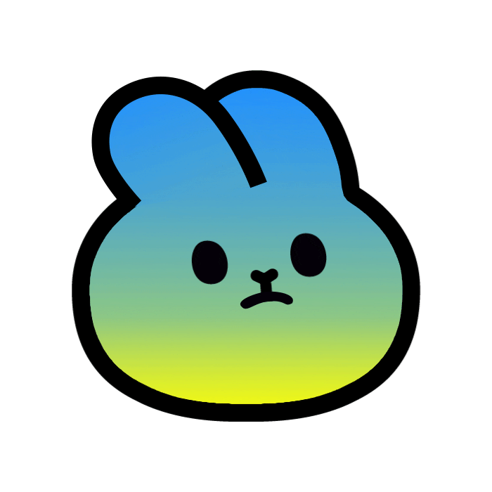 Bini Bunny Sticker by bini games