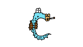 MousyMan smoking cigarette joint mousygif Sticker