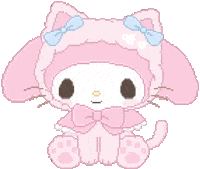 My Melody Cat Sticker