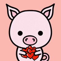 Pig Love GIF by Critters Quest