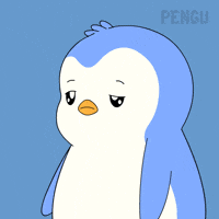 Tired Penguin GIF by Pudgy Penguins