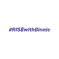 Rise With Binnie Sticker by Binnie Consulting