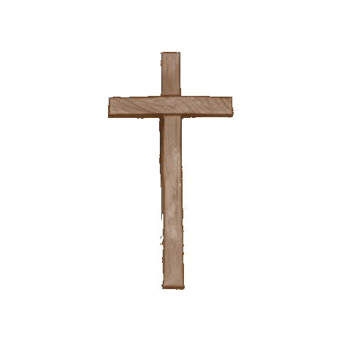 Good Friday Jesus Sticker by Peyton Baxter