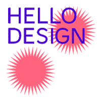 Hello World Glitch Sticker
