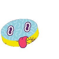 Bored Circle Sticker by Hello Mellow