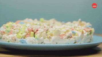 Lucky Charms Ice Cream Cake