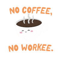 Coffee Time Love Sticker