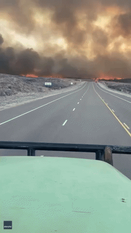 Texas Crews Fight Largest Wildfire in State History