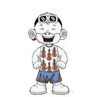 Violin Instrument Sticker by Zhot