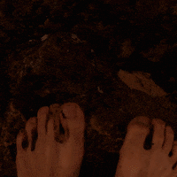 GrandCanyonTV feet edge grand canyon barefeet GIF