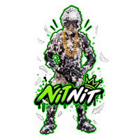 nit-nit what chicken nit nitnit Sticker