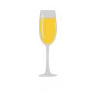 COTEmagazine summer nice sun champagne Sticker