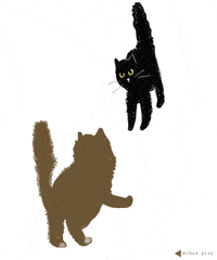 mihuachen fight cat mask mihua GIF