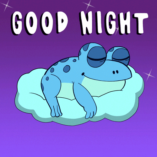 Sleepy Good Night GIF by Croakey