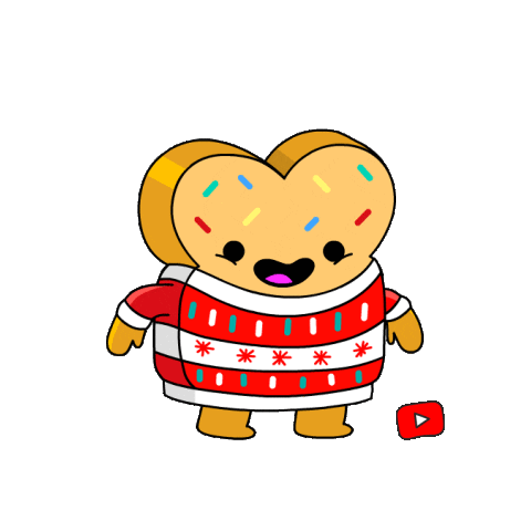 Holiday Toast Sticker by YouTube Kids