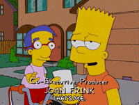 licking bart simpson GIF