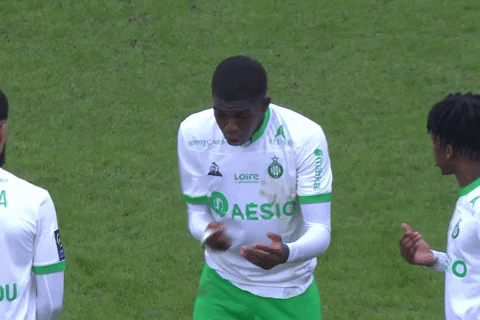 Football Sport GIF by AS Saint-Étienne