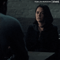 Staring Sarah Greene GIF by Dublin Murders