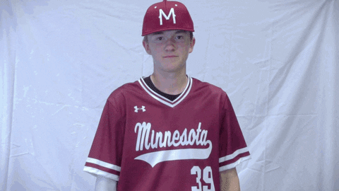 MNMASH giphyupload no baseball wink GIF