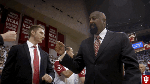College Sports Hello GIF by Indiana Hoosiers