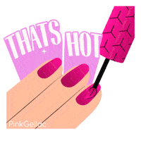 PinkGellac hot girl summer shine Sticker